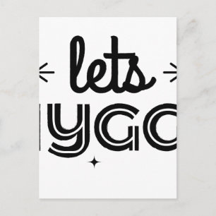 lasse Bindestrich Postkarte