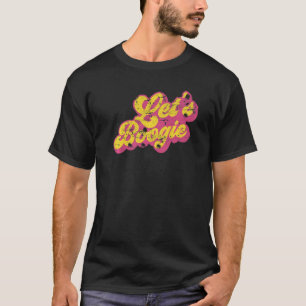 Lasse Boogie Disco Themed Party 70er 80er Jahre Di T-Shirt