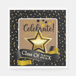 Lasse Celebrate-Geschlossen Papierplatte Serviette