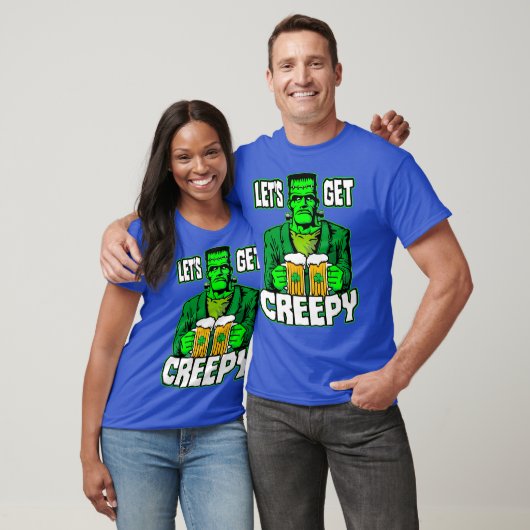 Lasse Creepy St Patricks Day Frankenstein T-Shirt (Unisex)