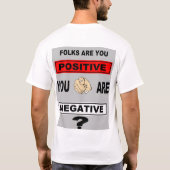 LASSE DAS WORT VERBREITEN.... T-Shirt (Rückseite)