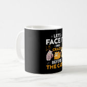 LASSE, DASS ICH VOR DEN KATZEN VERRÜCKT WAR KAFFEETASSE (Vorderseite Links)