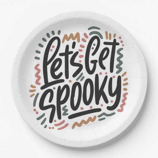 Lasse dich spöttisch! pappteller (Vorderseite)