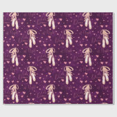 Lasse die ganze Nacht Tanz Geschenkpapier (Flach)