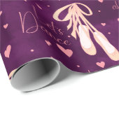 Lasse die ganze Nacht Tanz Geschenkpapier (Rolleneckpunkt)