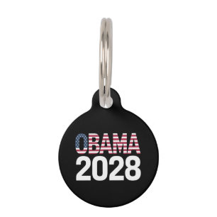 Lasse, dies zu beheben, Obama für Präsident 2028 Haustiermarke