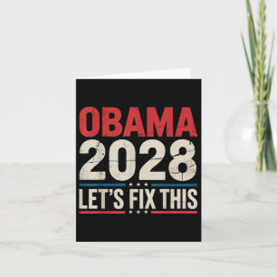 Lasse, dieses Obama 2028 Future Leader Design zu r Karte