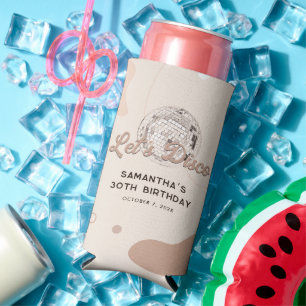 Lasse Disco 30. Geburtstag Retro Groovy 70er Custo Selters Dosenkühler