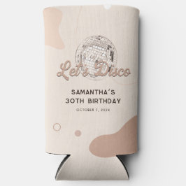 Lasse Disco 30. Geburtstag Retro Groovy 70er Custo Selters Dosenkühler