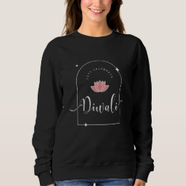 Lasse Diwali elegant feiern Sweatshirt