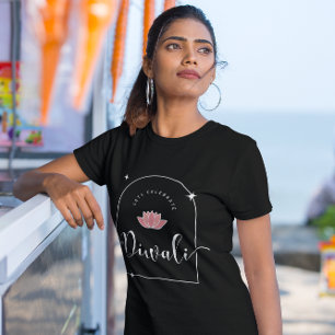 Lasse Diwali elegant feiern T-Shirt