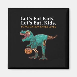 Lasse Eat Kids Dinosaur Zombie Trick Leckerei Dino Magnet