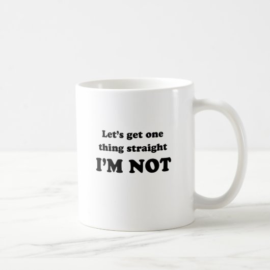 Lasse eine Sache richtig Kaffeetasse (Rechts)