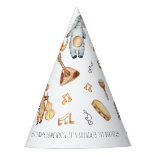 Lasse, einen geräuscharmen afrikanischen Kindergeb Partyhütchen