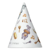 Lasse, einen geräuscharmen afrikanischen Kindergeb Partyhütchen (Rechts)