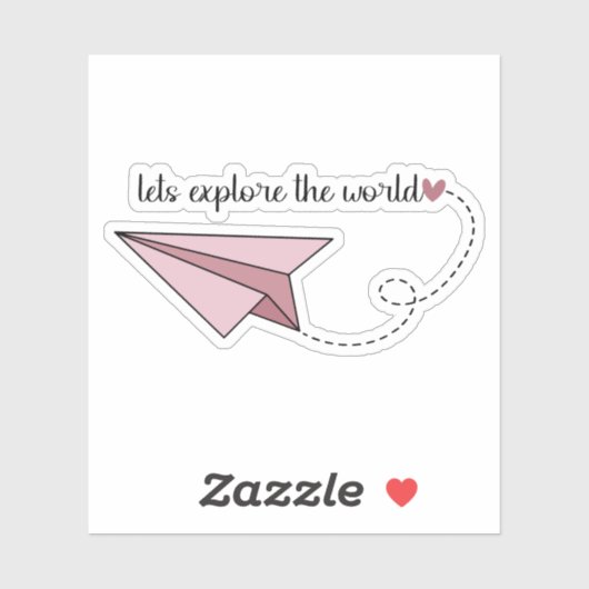 Lasse Entdecken der Welt-Aufkleber Aufkleber (Blatt)