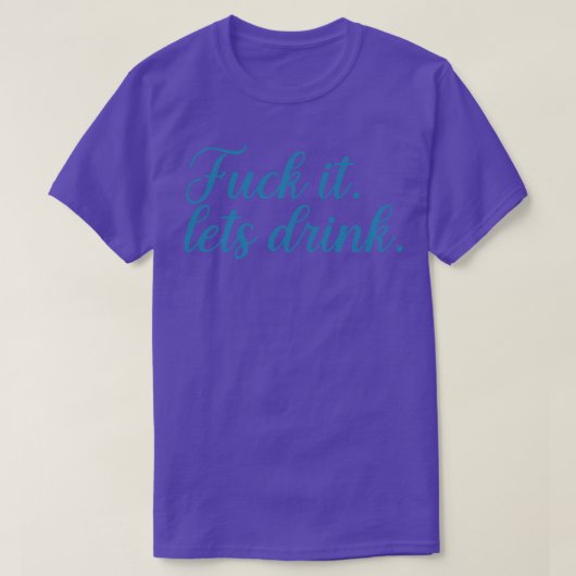 lasse er trinken T-Shirt (Design vorne)
