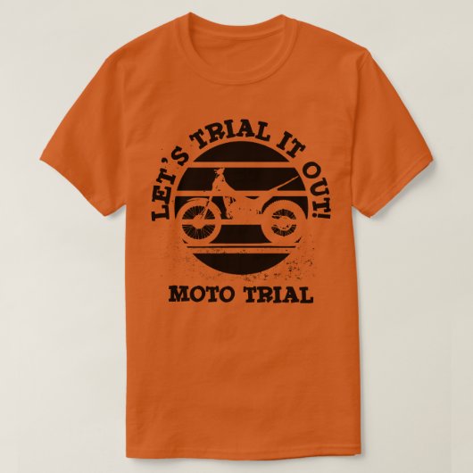 Lasse, es vor dem Moto-Prozess zu testen T-Shirt (Design vorne)