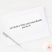 Lasse, es zu erstellen. rechteckiger aufkleber (Umschlag)