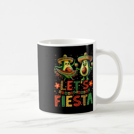 Lasse Fiesta 5 Cinco de Mayo for Women Men Boys Gi Kaffeetasse (Rechts)