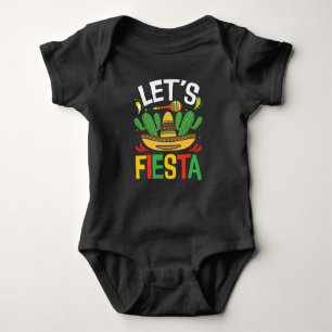 Lasse Fiesta Cinco De Mayo Baby Strampler
