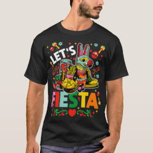 Lasse Fiesta Cinco De Mayo Camisa Mexicana Hombre T-Shirt