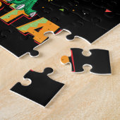 Lasse Fiesta Dinosaur Mexican Dino Cinco De Mayo Puzzle (Seite)