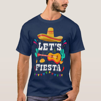 Lasse Fiesta Funny Avocado Taco Cinco De Mayo Meic T-Shirt