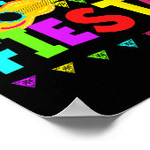 Lasse Fiesta Mexican Cinco De Mayo Party Poster (Ecke)