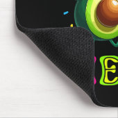 Lasse Fiesta Taco Avocado Funny Cinco De Mayo Mexi Mousepad (Ecke)