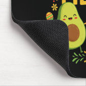 Lasse Fiesta Taco Avocado Funny Cinco De Mayo Mexi Mousepad (Ecke)