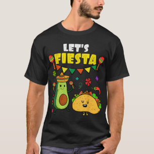 Lasse Fiesta Tacos Mexican Party Lasse Fiesta Cinc T-Shirt