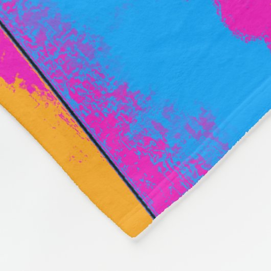 "Lasse Fliegen!" High Flying Scooter Fleecedecke (Ecke)