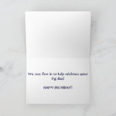 "Lasse Fliegen!" High Flying Scooter Karte (Innenseite)