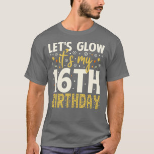 Lasse Glow Party 16. Geburtstag Geschenke Idee T-Shirt