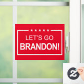 Lasse Go Brandon Funny Christmas Window Klammern Fensteraufkleber (Zuhause)