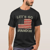 Lasse Go Brandon Let's Go Brandon Funny T-Shirt (Vorderseite)