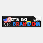 LASSE GO BRANDON mit TRUMP Hair Autoaufkleber (Vorne)