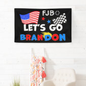 LASSE GO BRANDON mit TRUMP Hair Banner (Insitu)