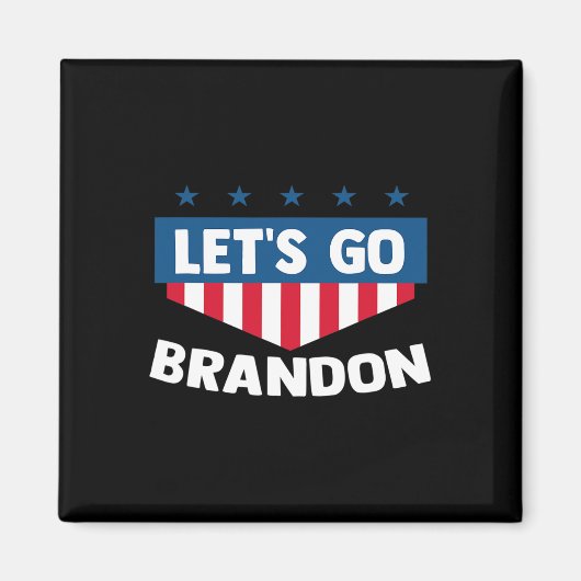 Lasse Go Brandon T-Shirt Funny Trendy Sarcastic La Magnet (Vorne)