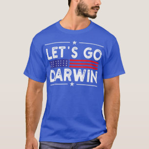 Lasse Go Darwin Vintag USA Flag Lasse Go Darwin T-Shirt