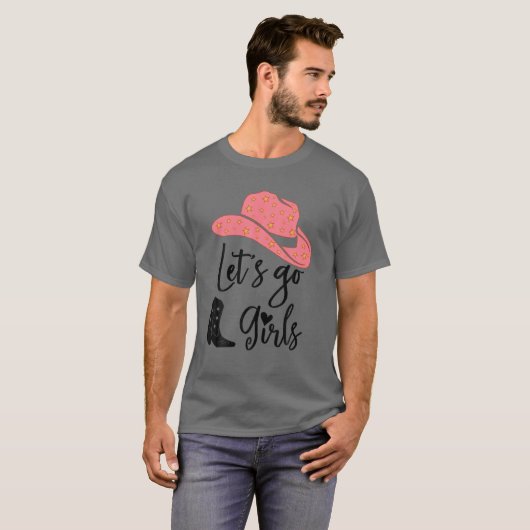 Lasse Go Girls , Funny Lasse Go Girls T, Lasse Go  T-Shirt (Vorne ganz)