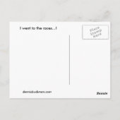 Lasse Go Racing! Postkarte (Rückseite)