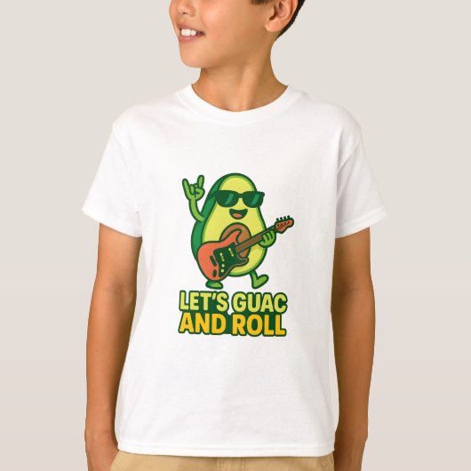 Lasse Guac und Roll Avocado Shirt (Vorderseite)