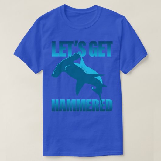 Lasse Hammered Hammerhead Shark T-Shirt (Design vorne)