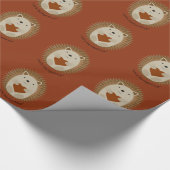 Lasse Hedgehug Hegehog Geschenkpapier (Ecke)
