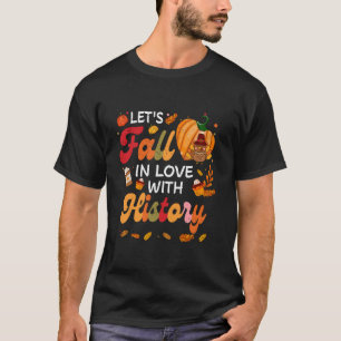 Lasse in Liebe mit Geschichtslehrer Thanksgivin T-Shirt