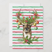 Lasse Jingle & Mingle Friendsmas Weihnachtsfeierta Einladung (Rückseite)