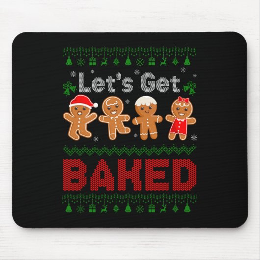 Lasse Keks backen Team Gingerbread Chri Mousepad (Vorne)