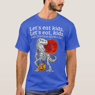 Lasse Kid Punctuation essen Rette Leben Beängstige T-Shirt